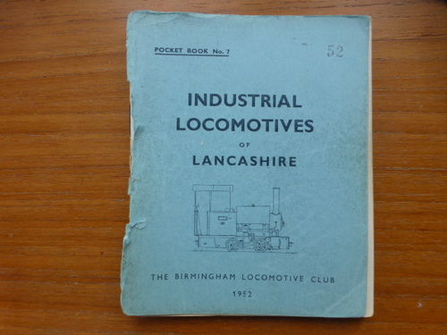 Pocketbook No.7 Lancashire (1952) - Used   original