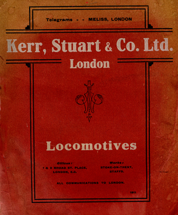 Kerr, Stuart Locomotive Catalogue