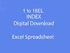 1 to 18EL Index as Downloadable file