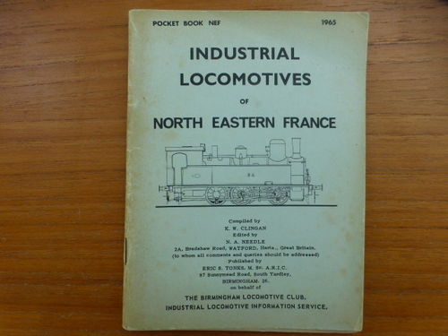 Pocketbook NEF Northern Eastern France (1965) - Used