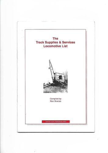 Track Supplies & Services Loco List  - Shop soiled   1s